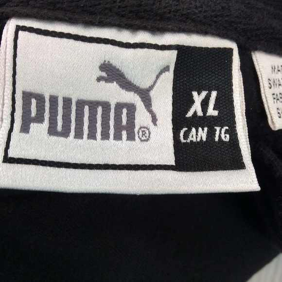 Puma Men's Black Sweatshirt Size XL - Picture 7 of 11
